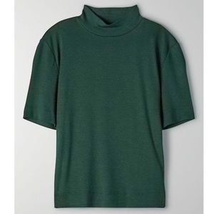 Aritzia Babaton Gonzalo T-Shirt in Scarab